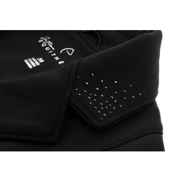 Casaco de competição Je t'aime Equithème Estocolmo Preto