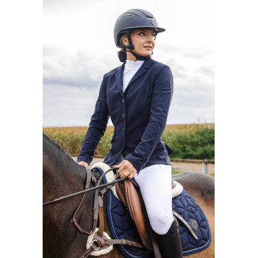 Casaco de concurso EQUITHÈME - Nancy Marinho Azul-marinho