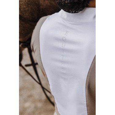 Polo Equithème Tóquio Cinzento-acastanhado Castanho Polo Equithème Tóquio Cinzento-acastanhado Castanho