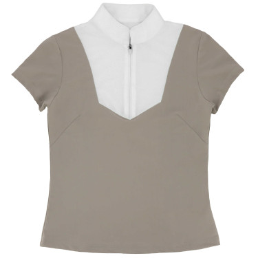 Polo Equithème Tóquio Cinzento-acastanhado Castanho Polo Equithème Tóquio Cinzento-acastanhado Castanho