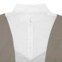Polo Equithème Tóquio Cinzento-acastanhado Castanho Polo Equithème Tóquio Cinzento-acastanhado Castanho