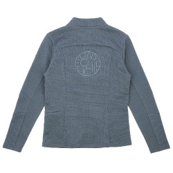 T-shirt Equithème Originals Emily mulher Azul / cinza