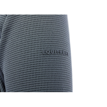 T-shirt Equithème Originals Emily mulher Azul / cinza