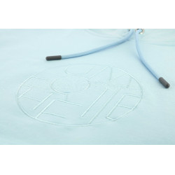 Sweat unissexo Equithème Axel Azul / céu