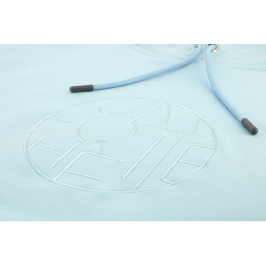 Sweat unissexo Equithème Axel Azul / céu