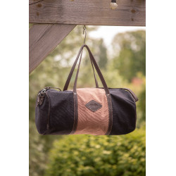 Saco Pénélope Canvas Bowl Preto / rosa velho