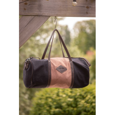 Saco Pénélope Canvas Bowl Preto / rosa velho
