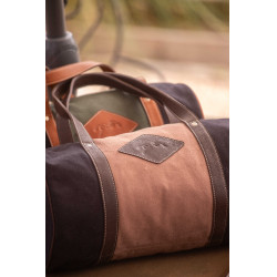 Saco Pénélope Canvas Bowl Preto / rosa velho