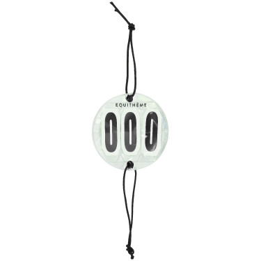 Número de partida para cabeçada Equithème Glitter Prateado Cinzento Número de partida para cabeçada Equithème Glitter Prateado Cinzento