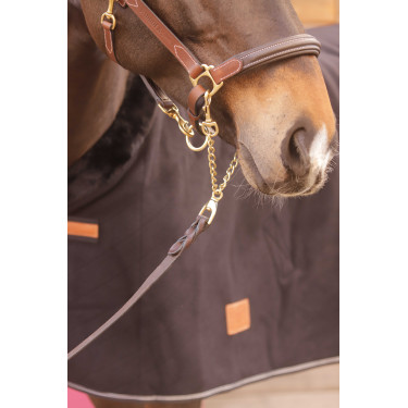 Longe de apresentação 2,25 m Paddock Sport Castanho