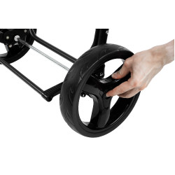 Carrinho desmontável Hippotonic 3 rodas Preto Carrinho desmontável Hippotonic 3 rodas Preto