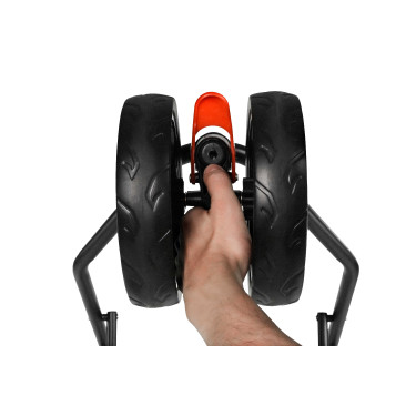 Carrinho desmontável Hippotonic 3 rodas Preto Carrinho desmontável Hippotonic 3 rodas Preto