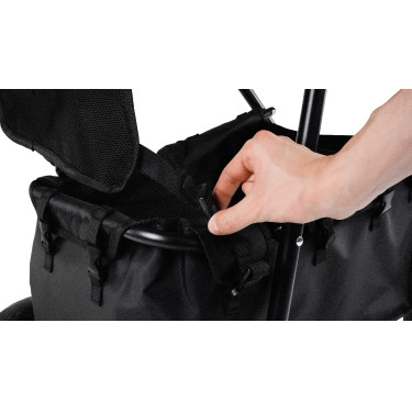 Carrinho desmontável Hippotonic 3 rodas Preto Carrinho desmontável Hippotonic 3 rodas Preto