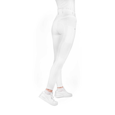 Calças Equithème Mila mulher Branco