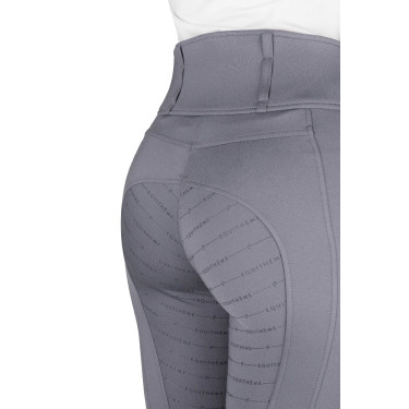 Calças Equithème Mila mulher Cinzento
