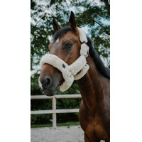 Caveção Je t'aime Equithème Snuggy Cru Branco