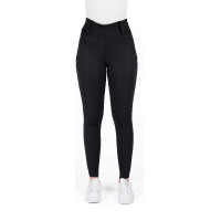 Legging com assento em silicone Equithème Alizé mulher Cinzento