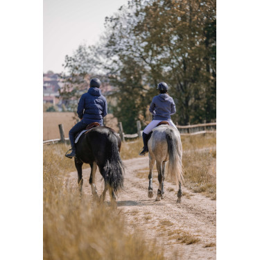 Legging com assento em silicone Equithème Alizé mulher Branco