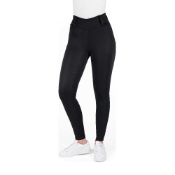 Legging com assento em silicone Equithème Alizé mulher Preto Legging com assento em silicone Equithème Alizé mulher Preto
