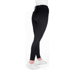 Legging com assento em silicone Equithème Alizé mulher Preto Legging com assento em silicone Equithème Alizé mulher Preto