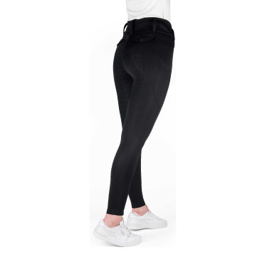 Legging com assento em silicone Equithème Alizé mulher Preto Legging com assento em silicone Equithème Alizé mulher Preto