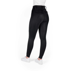 Legging com assento em silicone Equithème Alizé mulher Preto Legging com assento em silicone Equithème Alizé mulher Preto