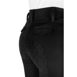 Legging com assento em silicone Equithème Alizé mulher Preto Legging com assento em silicone Equithème Alizé mulher Preto