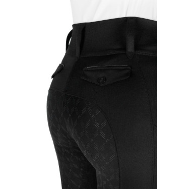 Legging com assento em silicone Equithème Alizé mulher Preto Legging com assento em silicone Equithème Alizé mulher Preto