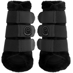 Guetres fechadas Je t'aime Equithème Snuggy Preto