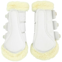 Guetres fechadas Je t'aime Equithème Snuggy Branco