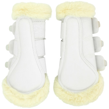 Guetres fechadas Je t'aime Equithème Snuggy Branco