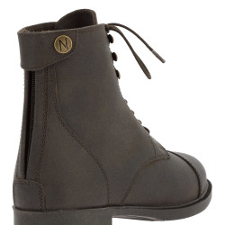 Botas Norton Nîmes Zip + atacadores Castanho
