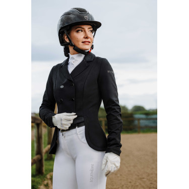 Fraque de dressage Equithème Munich feminino Preto Fraque de dressage Equithème Munich feminino Preto