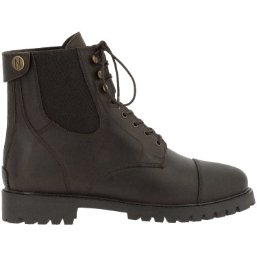 Botas com atacadores/fecho Norton Vauvert Castanho