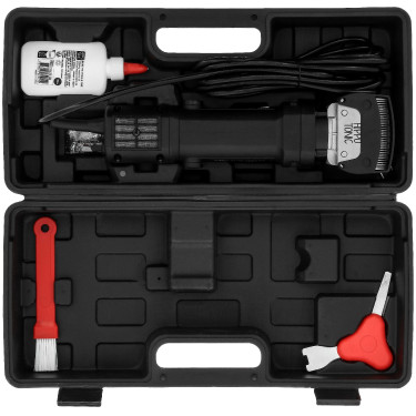 Máquina de tosquia ST-001 PRO Hippotonic com cabo Preto Máquina de tosquia ST-001 PRO Hippotonic com cabo Preto