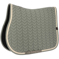Manta de sela Equithème Softypop Cinza escuro Cinzento