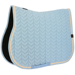 Manta de sela Equithème Softypop Céu Azul