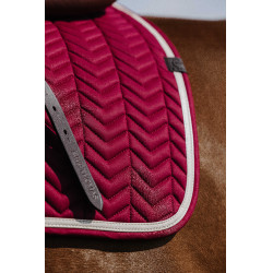Manta de sela Equithème Softypop Bordéus Bordô Manta de sela Equithème Softypop Bordéus Bordô