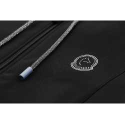 Casaco Softshell Je t’aime Equithème Victoria mulher Preto