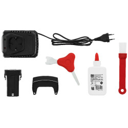 Máquina de tosquia ST-X1H PRO Hippotonic sem fios + 2 baterias Vermelho Máquina de tosquia ST-X1H PRO Hippotonic sem fios + 2 baterias Vermelho