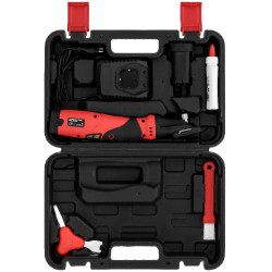 Máquina de tosquia ST-X1H PRO Hippotonic sem fios + 2 baterias Vermelho Máquina de tosquia ST-X1H PRO Hippotonic sem fios + 2 baterias Vermelho