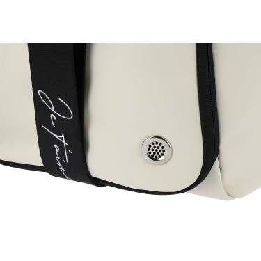 Saco de fim de semana Je t'aime Equithème Cru Branco