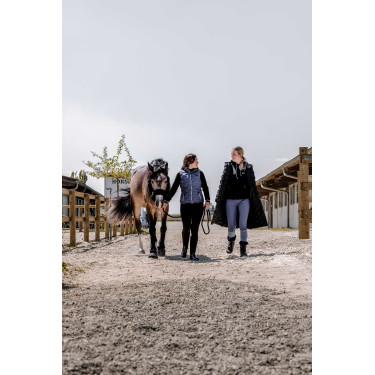 Polar de veludo Je t'aime Equithème Coline mulher Preto Polar de veludo Je t'aime Equithème Coline mulher Preto