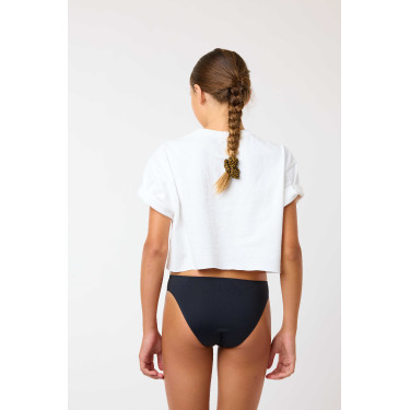 Cueca Séléné Júnior Fluxo Médio Smoon Preto