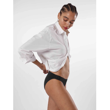 Cueca destacável Héméra Smoon Fluxo abundante Preto