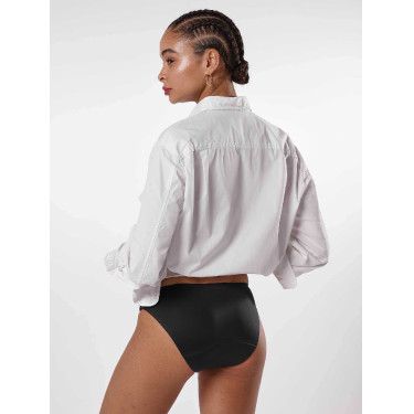 Cueca destacável Héméra Smoon Fluxo abundante Preto