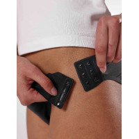 Cueca destacável Héméra Smoon Fluxo abundante Preto