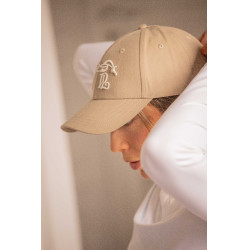 Boné Naomi Pénélope Toupeira / branco Castanho Boné Naomi Pénélope Toupeira / branco Castanho