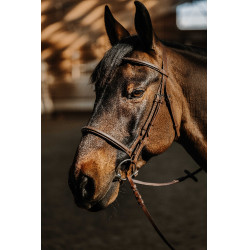 Bridon Norton Hunter macio Castanho