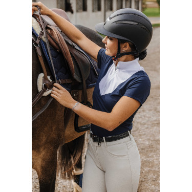Polo Equithème Tóquio Marinho Azul-marinho
